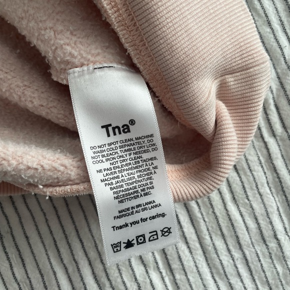 TNA Cozy Fleece Perfect Crew Sweatshirt - Picture 5 of 5